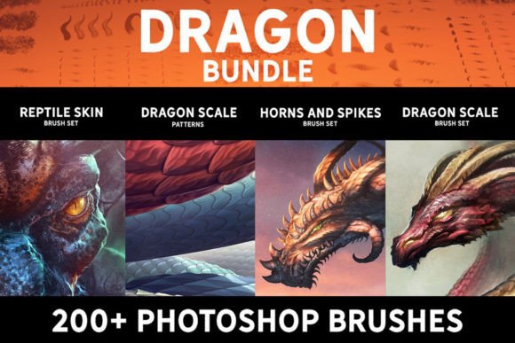 Dragon Bundle: The Ultimate Digital Art Toolkit for Scales, Textures, and Mythical Creatures