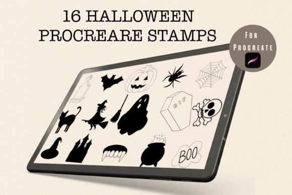 Enhancing Digital Artistry with Specialized Halloween Procreate Stamps