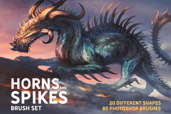 Mastering Creature Design with the Horns and Spikes Brush Set