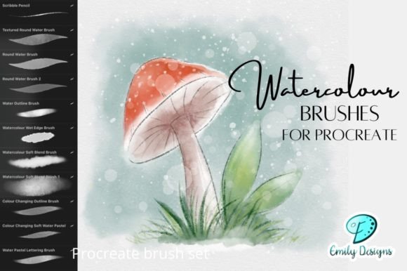 Mastering Digital Painting: Integrating a Watercolour Brush Set for Procreate into Your Creative Workflow