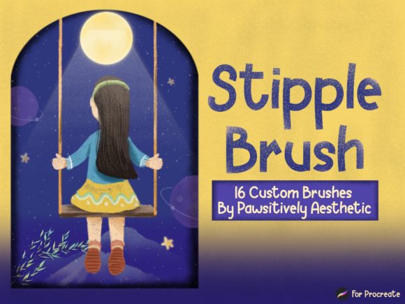 Mastering Texture and Depth with the Stipple Brush Set for Procreate