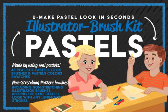 Mastering the Pastels Illustrator Brush-Kit for Authentic Digital Art