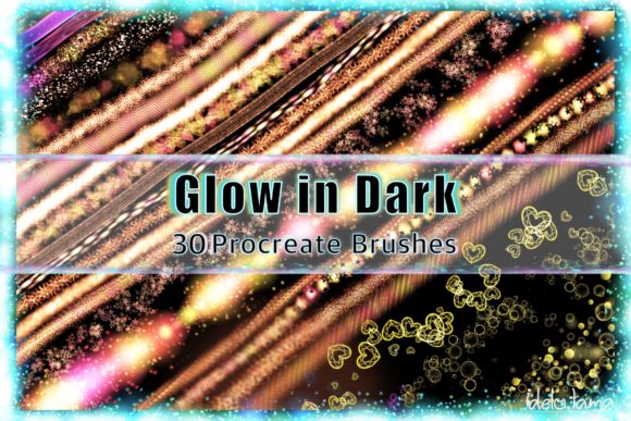 Procreate Brush Glow Neon Glitter Light: Integrating Digital Luminescence into Your Creative Workflow