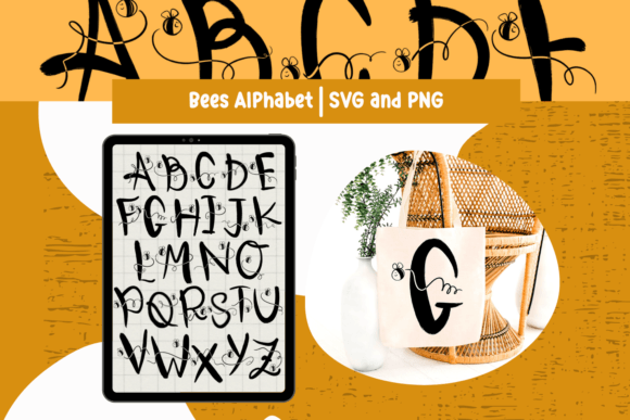 Procreate Stamps Flying Bees Letters: Elevating Digital Lettering with Whimsical Precision