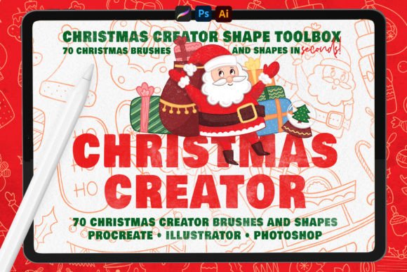 Streamline Holiday Design with the Christmas Creator Shape Toolbox