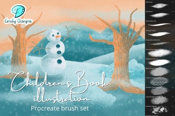 Unlocking Creativity: A Guide to the Children’s Book Illustration Brush Set for Procreate